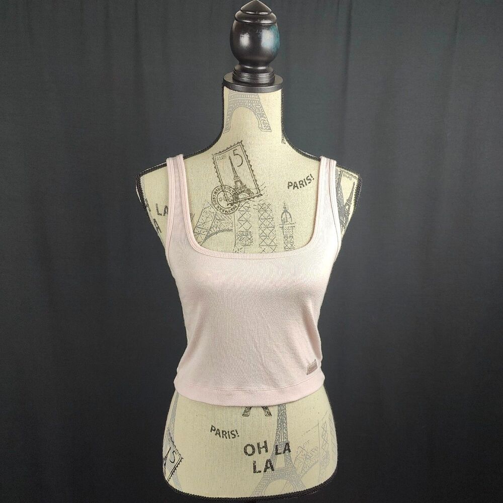 ♡ Calvin Klein ♡ Sleepwear Pure Ribbed Crop Tank Top